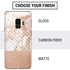 White Rose Gold Marble Galaxy S9 Skin